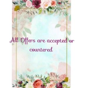 All Offers are accepted or countered.